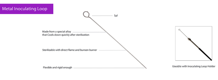 metal Inoculating Loop     